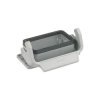 Harting 09 30 010 0305 Han® 10 B Base Panel Housing Bulkhead 1 Lever