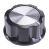 RN-99C Aluminium Inlay 6.4mm Control Knob 33mm