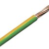 Przewód instalacyjny, 6491X, H07V-U., 100m, 2,5 mm² CSA , 450/750 V, 24 A, kolor: Zielony/Żółty