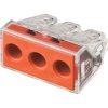 WAGO 773-173 Connecting Clamp 2.5-6mm², 41A Transparent 3 Single Wires