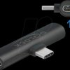 64114 Adapter USB Type-C to 2 x USB Type-C PD black