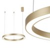 Lampa Wisząca Led,Lampa Sufitowa 36W, 2100Lm, 4000K, Ip20, Różowe Złoto,...