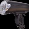 Bike - front light, LED, 30 lux, 1 W, battery