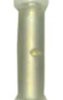 Butt connector with heat shrink insulation, 0.34-0.5 mm², AWG 24 to 22, yellow, 28.5 mm, 3734H