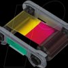 R5F208E100 Ink ribbon, for Evolis Primacy 2, for 300 prints, YMCKO