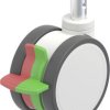 Blickle 935577 LKDH-PATH 125K-RIFI-ZA55 Podwójna rolka z tworzywa sztucznego Średnica koła: 125 mm Maksymalne obciążenie