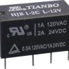 Przekaźnik sygnałów HJR1-2C Tianbo Electronics HJR1-2C-L-24VDC 24 V/DC 2 zestyki przełąc