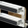 164A19939X D-SUB, dual port, socket-socket, 2x 25-pin