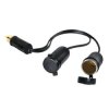 Przejście zapalniczki DIN TIR (*) przewód 2x adapter na standard