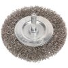 Sealey SFBS75 Flat Wire Brush Stainless Steel 75mm with 6mm Shaft