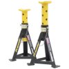 Sealey AS3Y Axle Stands (Pair) 3tonne Capacity per Stand Yellow