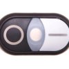 Napęd przycisku podwójny /I/O/ z podświetleniem z samopowrotem M22S-DDL-WS-X1/X0 216707
