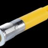Q8F1CXXY12E Indicator LED, 12 V DC, 8 mm, FASTON, yellow/BrC