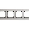 Merten M-Elegance Ramka poczwórna metalowa tytanowy MTN403405
