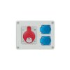 Rozdzielnica budowlana RB gniazda 1x16A/5 2x250V IP44 R-BOX190 B.1602 PAWBOL