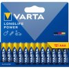 Alkali manganese-battery, 1.5 V, LR03, AAA, round cell, surface contact, 04903 121 782, package with 12 pieces