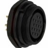 SPP2912-17GZ-P Gniazdo 17 pin, zakręcane na obudowę, zakręcany, wodoodporny - gwint zewnętrzny (10A)