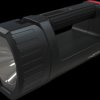 1600-0222 LED rechargeable spotlight HS5R, 420 lm, black, emergency light