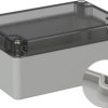 PC enclosure, (L x W x H) 120 x 80 x 55 mm, light gray (RAL 7035), IP66, 5U210510