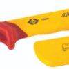 VDE-stripping knife for insulated cables, L 205 mm, 76 g, T0990
