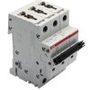 Wyłącznik nadprądowy MCB, Typ B, 3-biegunowy, 63A, 440V, na szynę DIN, ABB S203M-B63, S200M