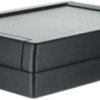 ABS enclosure, (L x W x H) 130 x 100 x 34.2 mm, black (RAL 9004), IP54, TK-F.9