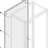 ABB Panel Panel boczny 1STQ 1STQ007624A0000 Arkusz blachy trawionej Płytki modułowe — System Pro E Power 15.5 mm 2 m 800