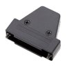 Encitech 6550-0101-03 TRI-P-25-K 25-pin plastic D-Sub Housing black