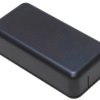 ABS miniature enclosure, (L x W x H) 40 x 80 x 20 mm, black (RAL 9005), IP54, 1551SNAP2BK