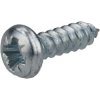 R-TECH 337110 Pozi Pan Head Self-Tapping Screws No.6 1/2in 13.0mm - Pk100