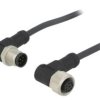 M12A08MR12AFRSB001 Kabel do czujników/automatyki 8PIN M12-M12 1m wtyk wtyk