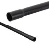 Rura Sztywna Kielichowana RLM Elektroinstalacyjna 40mm x 2m PVC Czarna AKS