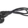 Kabel zasilający sieciowy 3 PIN koniczynka 1.2m