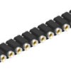 Socket header, 15 pole, pitch 2.54 mm, straight, MK25SMD15