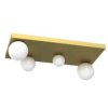 Lampa Sufitowa Bibione Gold 4Xg9 Mlp8396 Milagro