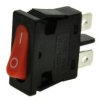 PRZELACZNIK KCD1-110A ON-OFF 1TOR CZERW.