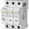 Wyłącznik nadprądowy MCB, Typ C, 3-biegunowy, 8A, 400V, 48V, na szynę DIN, Eaton, PXL, S200