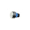 Przełącznik LAS-1-A-W-Y-11-ZT/G Green ON-ON srebrny podśw.LED12V