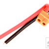 Gniazdo XT60 żeńskie z przewodem 10cm; AWG16; 2 tory;