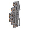 PT2.5-3PV Złączka szynowa, PT, 20A, 800V, na szynę DIN, push-in, szary, 5.2mm