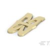 Zacisk widełkowy 4-1601 Series Nieizolowane, Złoty 16AWG 20AWG TE Connectivity