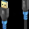 FI-U320-015 USB 5 Gb/s cable, A plug to C plug, 1.5 m