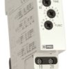 Timer Relay Montaż na szynie DIN 12 → 240V ac/dc 2CO 2-stykowy RS PRO 0.1 s → 10min Wielofunkcyjne