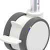 Blickle 936004 LKDX-PATH 100XK-FI-ELS-ZAX55 Podwójna rolka z tworzywa sztucznego Średnica koła: 100 mm Maksymalne obciąż