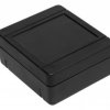Obudowa czarna ABS 89x79x38