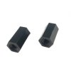Dystans M3 L-10mm Wewn/Wewn gwint plastikowy czarny / 011174 aks