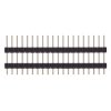Listwa kołkowa 2x20 pin piętrowa raster 2,54 mm