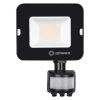 Projektor LED FLOOD COMPACT SENSOR V 20W 830 SYM 100 BK 4058075575264