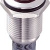 Przełącznik wciskany, wandaloodporny zatrzask TRU COMPONENTS LAS2GQH-11ZE/R/12V/S/P, 1 x wł/wł, 1 szt.
