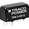 Przetwornica DC-DC, 3W, Uwe 9 → 18 V DC, Uwy 12V dc, Iwy 250mA, TRACOPOWER